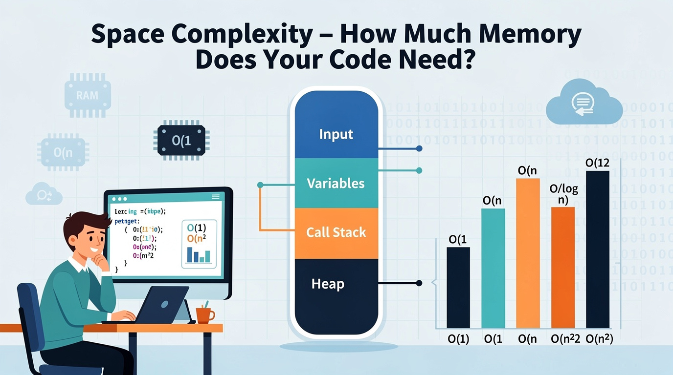 Space Complexity - How Much Memory Does Your Code Need?
